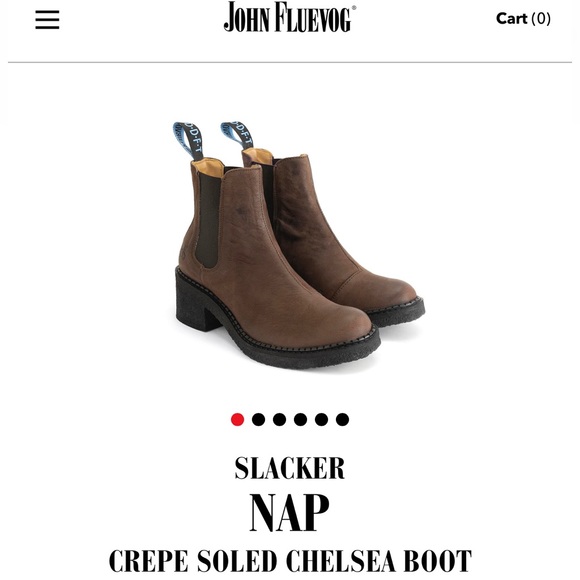 John Fluevog Ankle Leather Boot size 8.5 - Picture 9 of 9